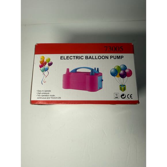 Balloon Pump Electric, Portable Balloons Inflator Blower Machine - Picture 1 of 2